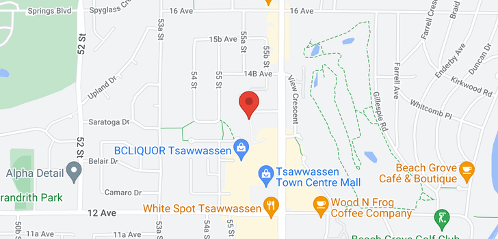 map of 303 5518 14 AVENUE